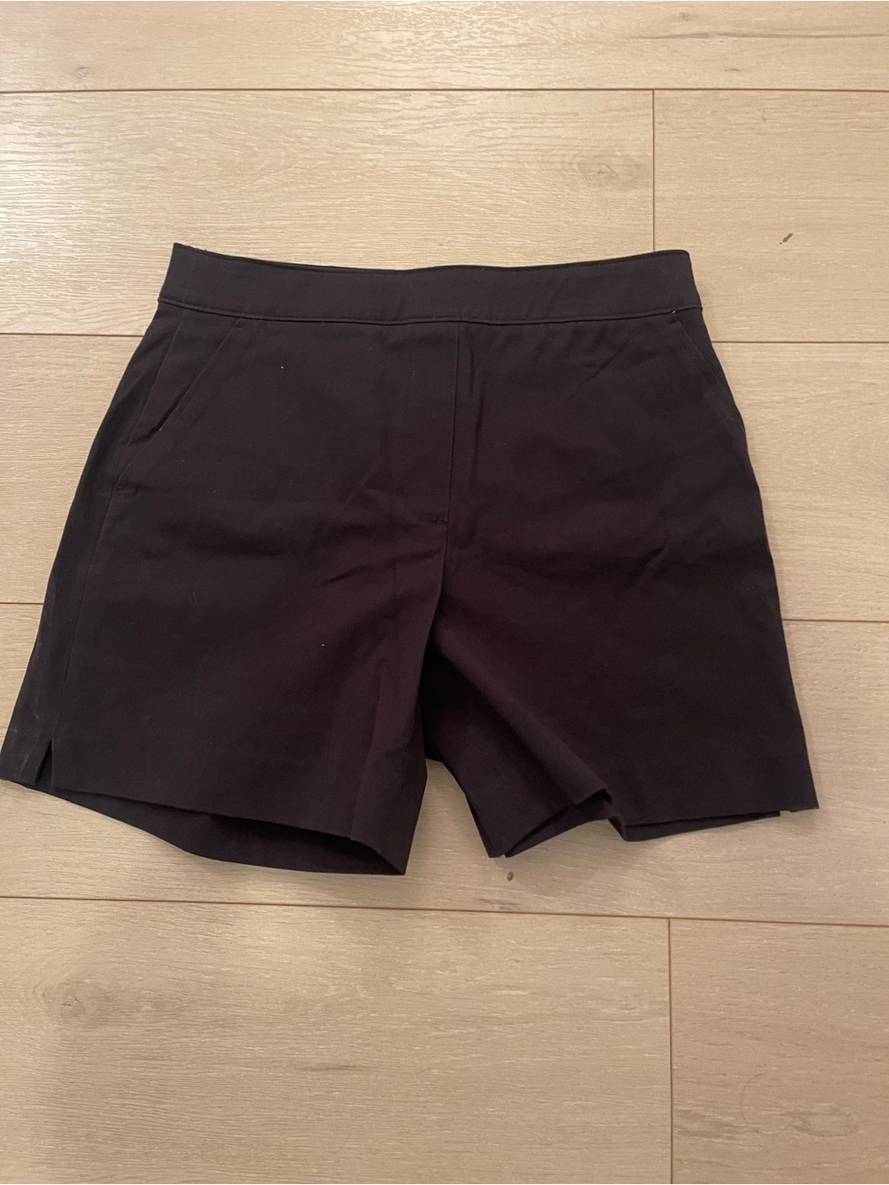 SPANX Black Tailored Pull-On Bermuda Shorts